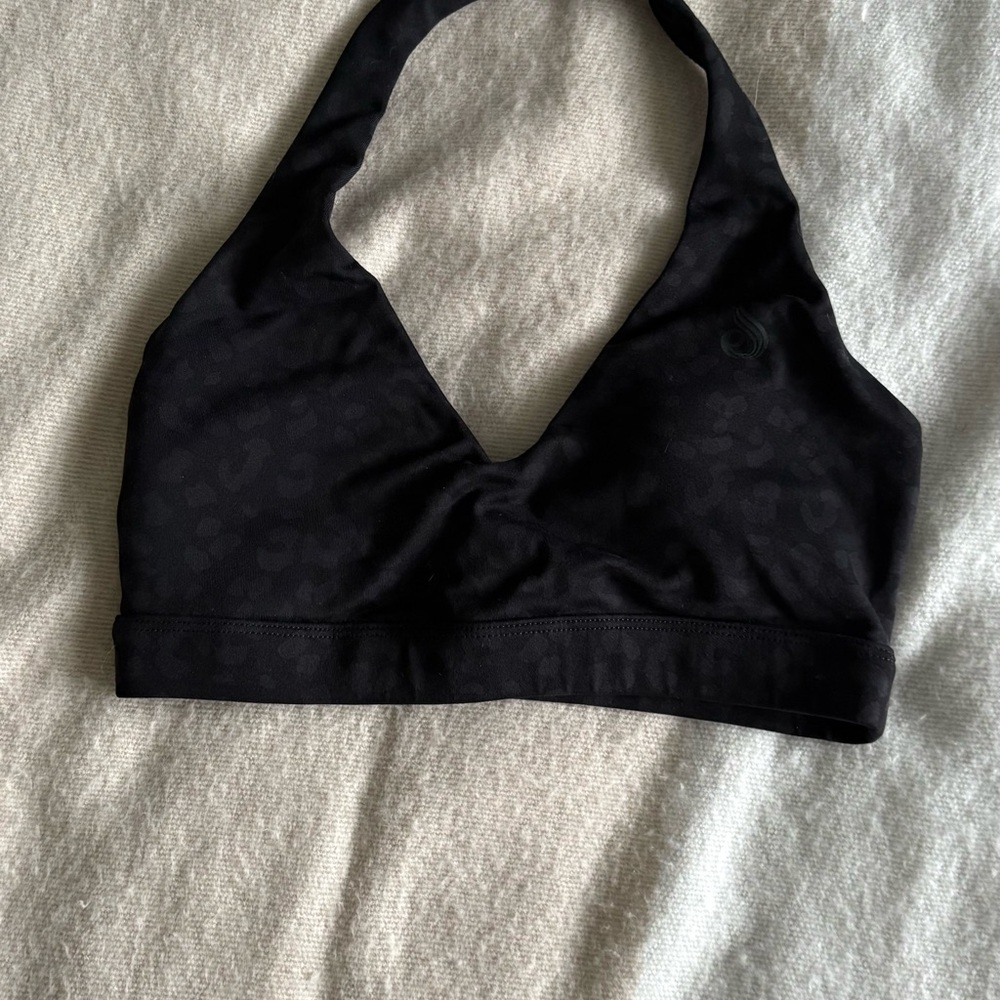 Ryderwear Black Halter Sports Bra